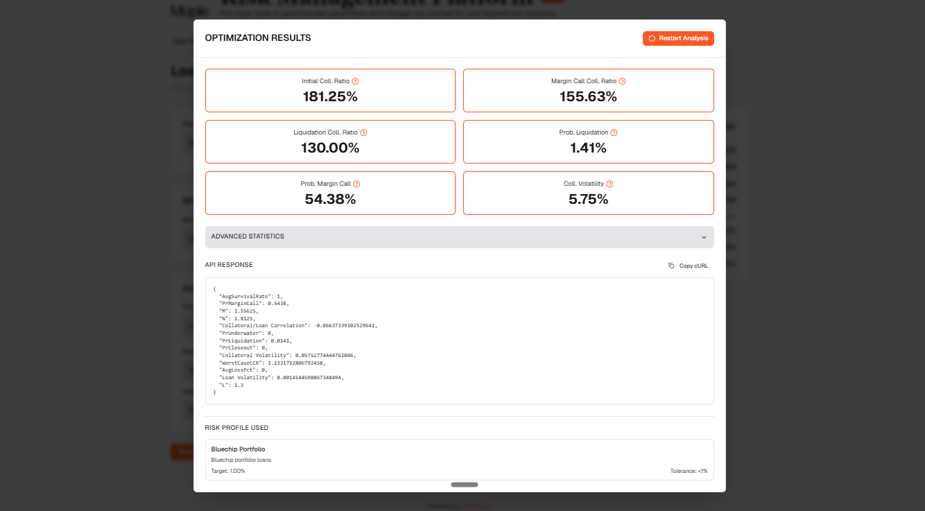 Maple Risk Result Example